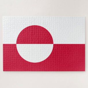 Flag of Greenland Jigsaw Puzzle