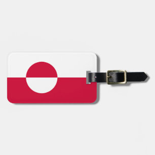 Flag of Greenland Luggage Tag