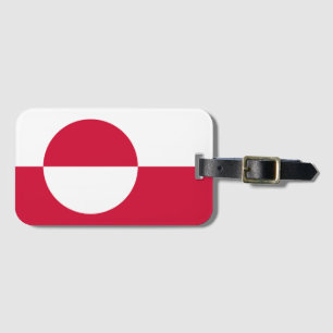 Flag Of Greenland Luggage Tag