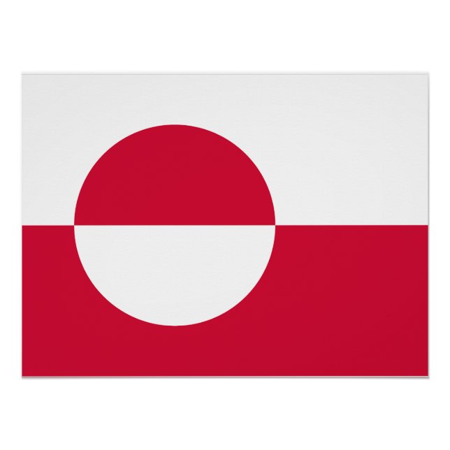 Flag Of Greenland Poster (Front)