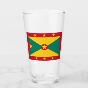 Flag of Grenada Glass