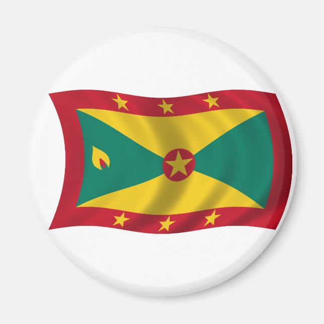 Flag of Grenada Magnet (Front)