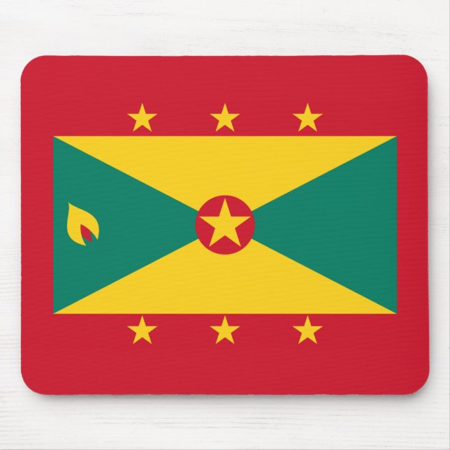 Flag of Grenada Mouse Pad (Front)