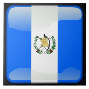 Flag of Guatemala Ceramic Tile