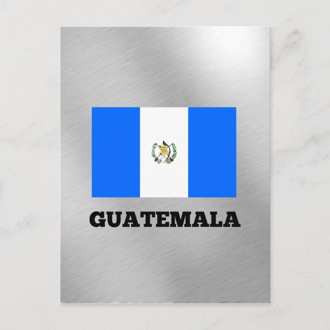 flag of Guatemala, labelled Postcard (Front)