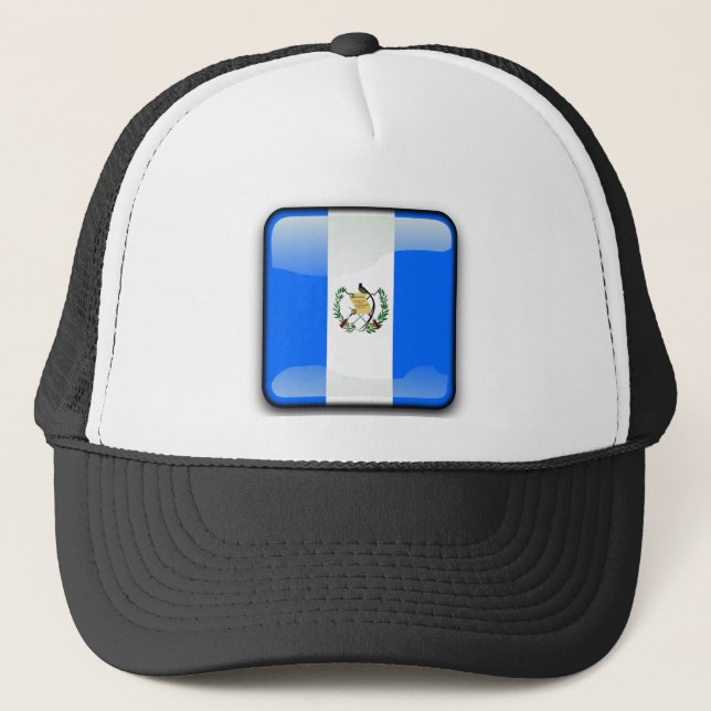 Flag of Guatemala Trucker Hat (Front)