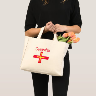 Flag of Guernési Mini Tote Bag