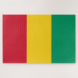 Flag of Guinea (African Country) Jigsaw Puzzle
