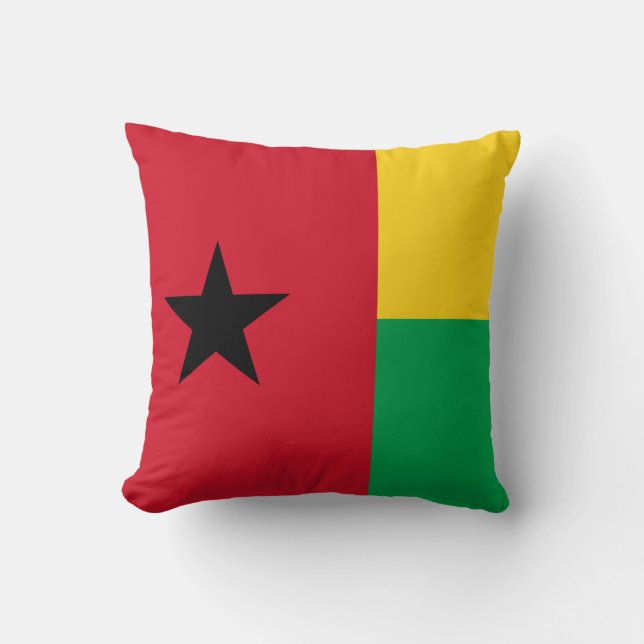 Flag of Guinea-Bissau Cushion (Front)