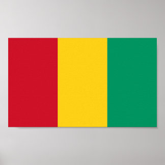 Flag of Guinea Poster
