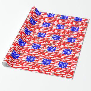 Flag Of Guns 2nd Amendment Wrapping Paper