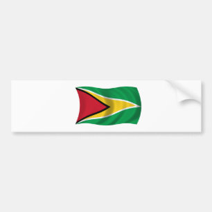 Flag of Guyana Bumper Sticker