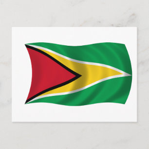 Flag of Guyana Postcard