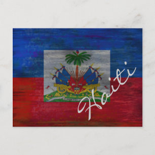 Flag of Haiti - Haitian Flag - Personalise Postcard