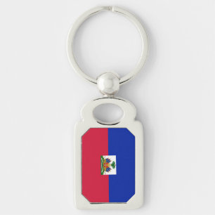 Flag of Haiti Key Ring