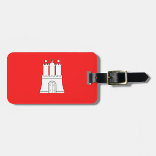 Flag of Hamburg Luggage Tag