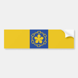 Flag of Hamilton (Ontario, Canada) Bumper Sticker