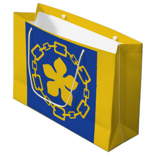 Flag of Hamilton, Ontario Large Gift Bag