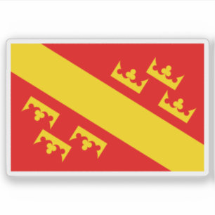 Flag of Haute-Alsace department, France