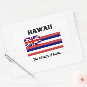Flag of Hawaii Rectangular Sticker