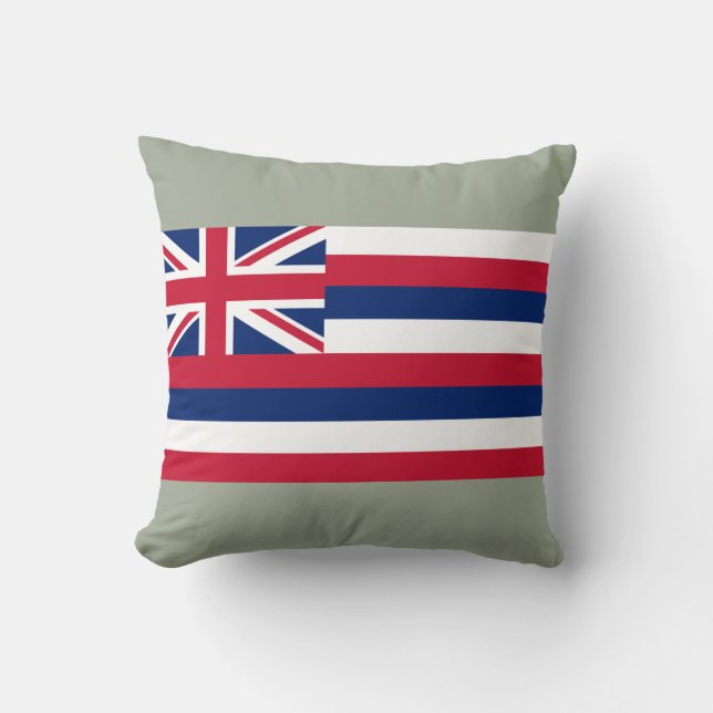 Flag of Hawaii (US State) Cushion (Front)