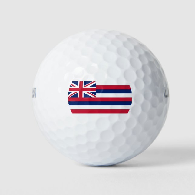 Flag of Hawaii (US State) Golf Balls (Front)