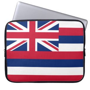 Flag of Hawaii (US State) Laptop Sleeve