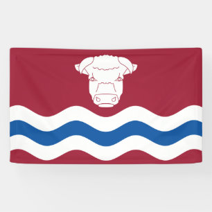 Flag of Herefordshire (UK County) Banner