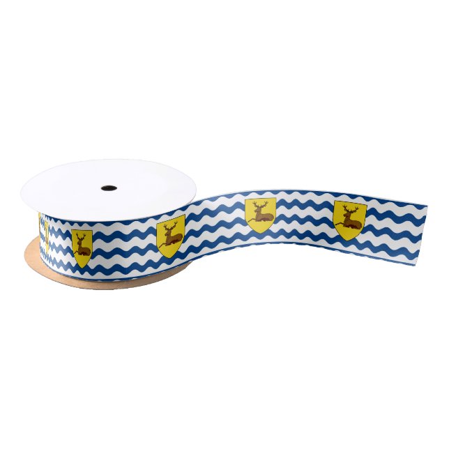 Flag of Hertfordshire Satin Ribbon (Spool)