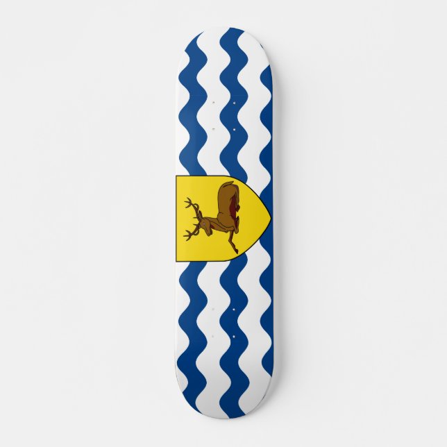 Flag of Hertfordshire Skateboard (Front)