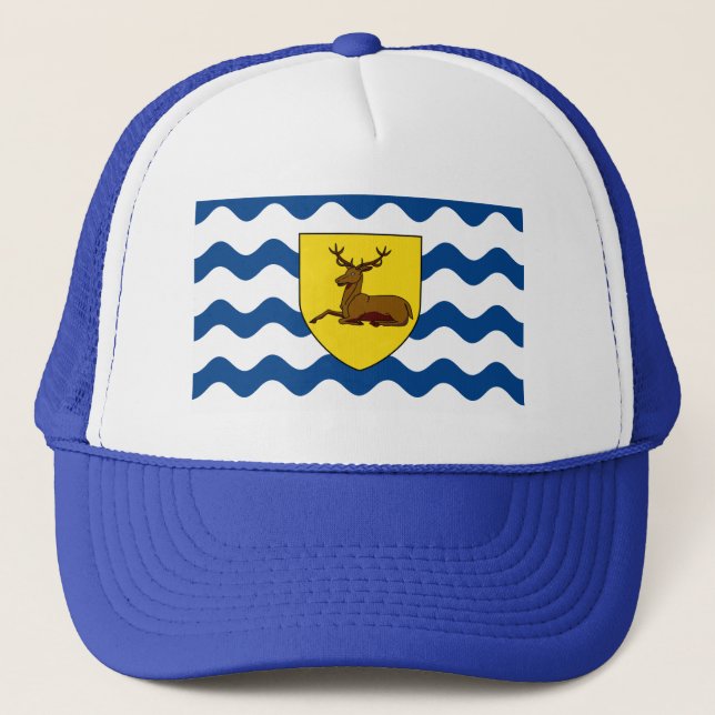 Flag of Hertfordshire Trucker Hat (Front)