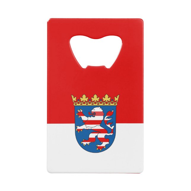 Flag of Hesse Credit Card Bottle Opener (Front)