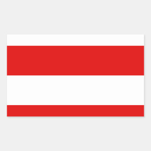 Flag of Hesse Rectangular Sticker