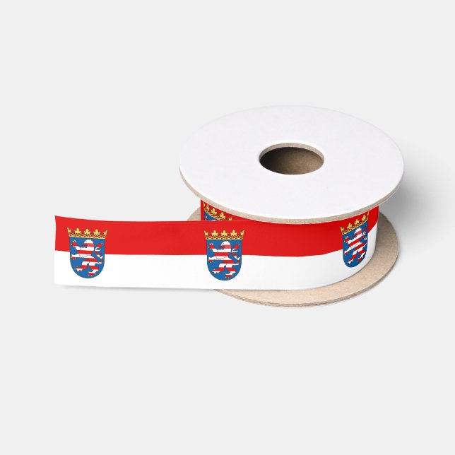 Flag of Hesse Satin Ribbon (Spool)