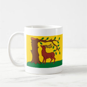 Flag of historic county of Berkshire Coffee Mug