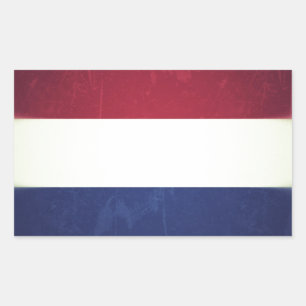 Flag of Holland Rectangular Sticker