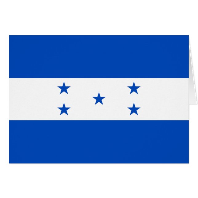 Flag of Honduras (Front Horizontal)