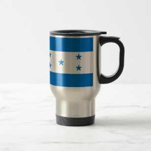 Flag of Honduras - Bandera Hondureña de Honduras Travel Mug