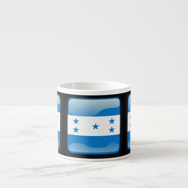 Flag of Honduras Espresso Cup (Front)