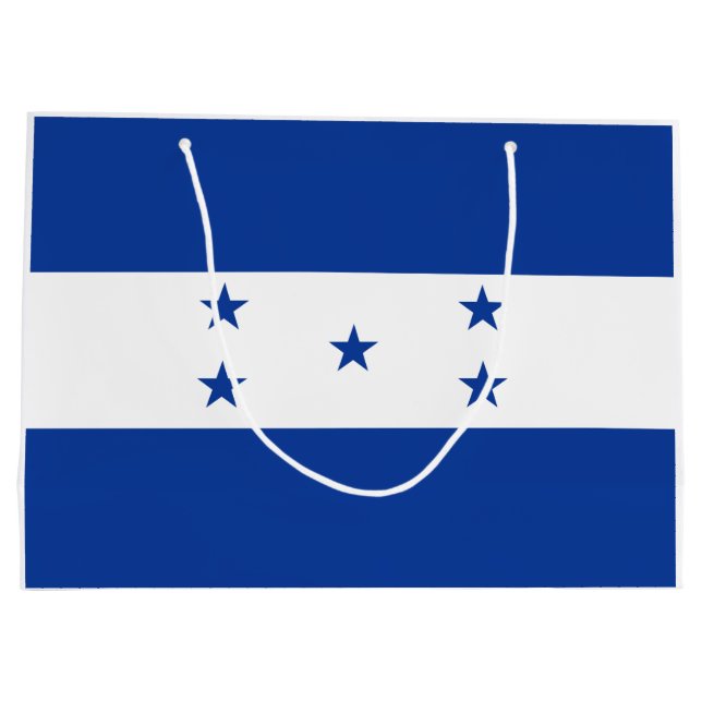Flag of Honduras Large Gift Bag (Back)
