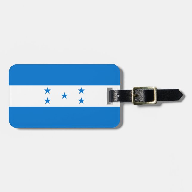 Flag of Honduras Luggage Tag (Front Horizontal)