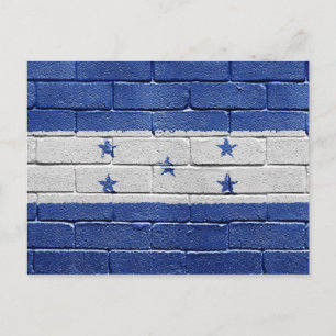 Flag of Honduras Postcard
