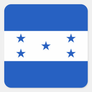 Flag of Honduras Square Sticker