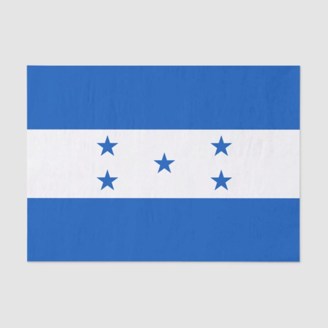 Flag of Honduras Tissue Paper (Front)