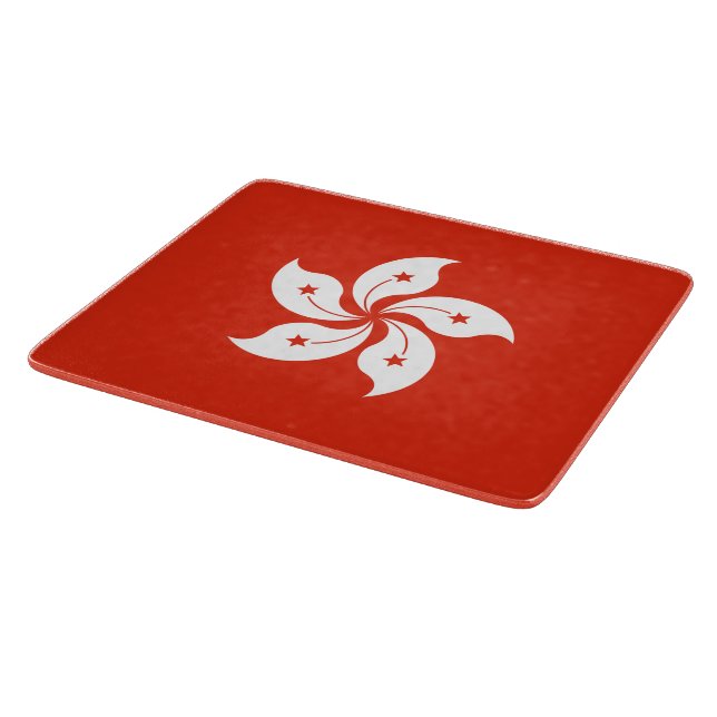 Flag of Hong Kong Cutting Board (Corner)