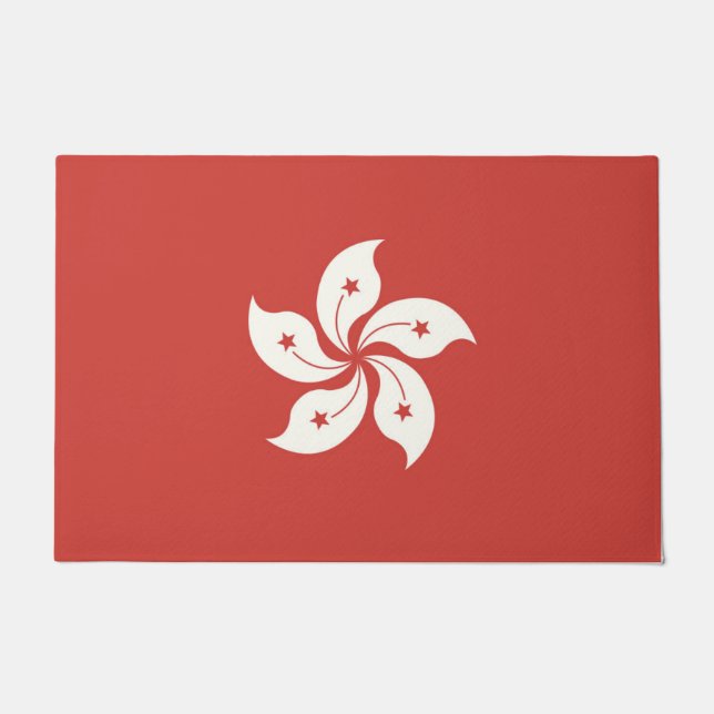 Flag of Hong Kong Doormat (Front)
