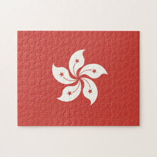 Flag of Hong Kong Jigsaw Puzzle