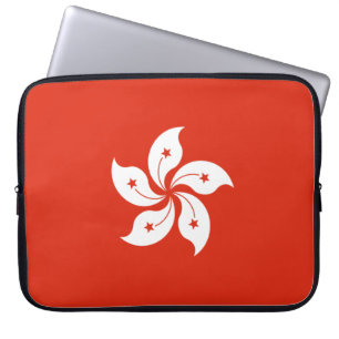 Flag of Hong Kong Laptop Sleeve