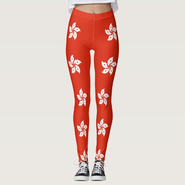 Flag of Hong Kong Leggings (Front)