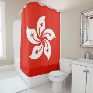 Flag of Hong Kong Shower Curtain